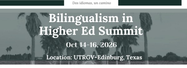Bilingualism in Higher Ed Summit