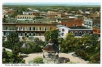 Plaza de Armas in Matamoros, Mexico by Robert Runyon and Curt Teich & Co.