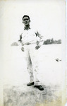 [Military] Photograph of Moises Guerrero in the Philippines during WWII