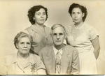 [People] Photograph of Elva Klahn Mendez, Porfiria Klahn Canul, Maria Barbosa Klahn, Samuel James Klahn