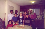 [People] Photograph of a De La Rosa family celebrating a birthday