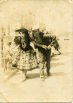 [Charro Days] Photograph of Eugenia Flores and Joel Garcia Cruz at Charro Days festival