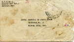 [People] Envelope containing letter addressed to Elena Pescador Salas