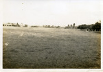 [Fort Brown] Photograph of Fort Brown parade grounds from post office