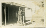 [People] Photograph of Roland Wieland in front of his house