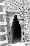 [Reynosa, CAV-Arriaga] Photograph of Arched Kiln Firebow Ready for Firing by Scott Cook