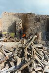 [Reynosa, CAV-Arriaga] Photograph of Jose Luis Martinez Serving as Kiln Tender by Scott Cook