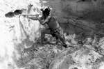 [Reynosa, CEB] Photograph of Matias Rivera Digging Clay by Scott Cook