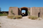 [Reynosa, CRG] Photograph of Two Arched Brick Kilns by Scott Cook