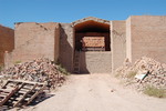 [Reynosa, CRG] Photograph of a Kiln Area with Palletized Unfired Bricks Ready for Firing by Scott Cook