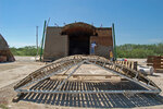 [Reynosa, ELL-New] Photograph of Photograph of the Construction of an Arched Updraft Kiln by Scott Cook