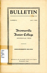 BJC Bulletin 1933-1934 by Brownsville Public School System