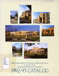 UTB/TSC Catalog 1992-1993 by University of Texas at Brownsville and Texas Southmost College
