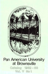 PAUB Catalog 1982-1983 by Pan American University at Brownsville