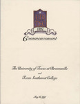 UTB/TSC Commencement – Spring 1997 by University of Texas at Brownsville and Texas Southmost College
