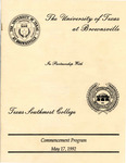 UTB/TSC Commencement – Spring 1992