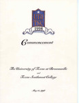 UTB/TSC Commencement – Spring 1998 by University of Texas at Brownsville and Texas Southmost College