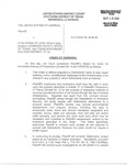 Order of dismissal - Civil Action No. B-08-56