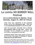 La Lomita No Border Wall Festival