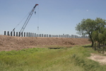 Section-O-05 [Levee Border Wall Construction: Granjeno, Texas] - 006 by Scott Nichol and Stefanie Herweck
