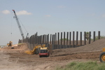 Section-O-05 [Levee Border Wall Construction: Granjeno, Texas] - 008 by Scott Nichol and Stefanie Herweck