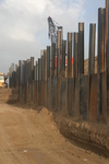 Section-O-05 [Levee Border Wall Construction: Granjeno, Texas] - 057 by Scott Nichol and Stefanie Herweck