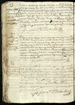 Camargo, Mex. baptismal church register, page 154a