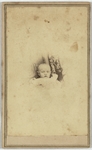 Portrait of a baby in white clothing, front