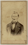 Portrait of an old man with hair combed rear, half-length, facing forward, front