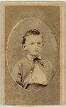 Child with striped bow tie, front by A. Parker