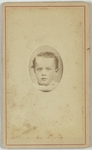 Boy, half portrait with piercing eyes, front