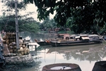 Photograph of Sampans loaded with pottery by Cayetano E. Barrera
