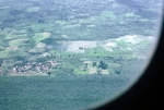Photograph of jungle village by Cayetano E. Barrera