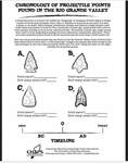 Children's Activity - Chronology of Projectile Points found in the Rio Grande Valley