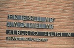 Doctors' offices: P.D. Terrell M. D., J. W. Caldwell M. D., Alberto Felici M.D.