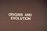 Origins and evolution cover slide