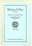 EC Bulletin 1932-1933
