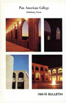 PAC Bulletin 1969-1970 by Pan American College