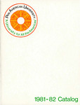 PAU Catalog 1981-1982 by Pan American University