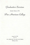 PAC Commencement – Summer 1955