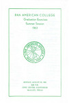 PAC Commencement – Summer 1963 by Pan American College