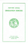 PAC Commencement – Spring 1968 by Pan American College