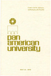 PAU Commencement – Spring 1972 by Pan American University