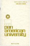 PAU Commencement – Spring 1978 by Pan American University