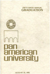 PAU Commencement – Summer 1982 by Pan American University
