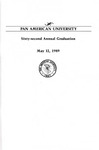 PAU Commencement – Spring 1989 by Pan American University