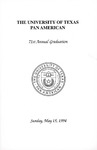 UTPA Commencement – Spring 1994 by University of Texas-Pan American
