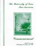 UTPA Commencement – Fall 1998