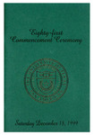 UTPA Commencement – Fall 1999 by University of Texas-Pan American
