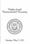 UTPA Commencement – Spring 2001 by University of Texas-Pan American